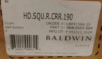 Baldwin Hd.squ.r.crr Square Non-turning One-sided Dummy Door Black. Fixed Price $42.00.