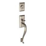 Nostalgic Warehouse 733242 New York Exterior Handleset With S-grip Satin Nick.... Fixed Price $70.39.