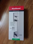 Kwikset 98150-002 Avalon Handle With Tustin Door Satin Nickel. Fixed Price $75.00.