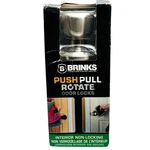 Brinks Push Pull Rotate Door Interior Non-locking Knob Satin Nickel Durable. Fixed Price $14.95.
