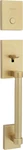 Kwikset 819PVHLIP Prava Sectional Dummy Exterior Pack Handleset - Brass. Fixed Price $214.03.