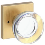 Baldwin Pv.ccy.csr Contemporary Crystal Privacy Door Knob Set - Brass. Fixed Price $100.04.