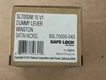 New Kwikset SL7000WI Safe Lock By Winston Reversible - Nickel. Fixed Price $14.00.