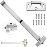 Vevor New Door Push Bar Panic Latches Iron Stoving Varnish + Copper Key. Fixed Price $32.99.