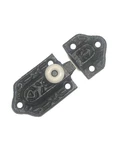 Cast Iron Door Latch With Porcelain Knob Farm House Vintage Look. Fixed Price $15.98.