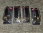 4PACK Kwikset Signature Series Inactive Door Knob Satin Nickel Reversible Handle. Fixed Price $26.00.