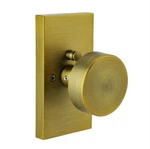Hiemey Antique Brass Door Knobs Interior With Lock, Modern Vintage Privacy. Fixed Price $39.00.