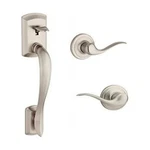 Kwikset 98150-002 Handle With Tustin Door Satin Nickel. Fixed Price $70.00.