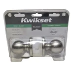 Kwikset Polo Knob - Hall/closet, Satin Chrome 200P 15 New W/ Hardware. Fixed Price $9.99.