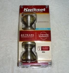 Kwikset Polo Passage Door Knob, Satin Nickel Non-locking Hall & Closet. Fixed Price $16.99.