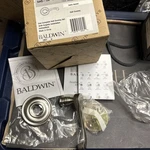 Baldwin Images 5445-150-RDM Right Half Dummy Door Lever Set Satin Nickel. Fixed Price $29.95.