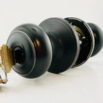Oil Rubbed Bronze 613 Keyed Entry Door Lock Knob Schlage Compatible Exterior. Fixed Price $16.99.