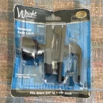 Wright Products Universal Knob Latch V670BL Black Metal For Screen Door. Fixed Price $20.99.