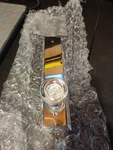 Grandeur Hardware Bright Chrome Fifth Avenue Tall Plate Dummy With Bordeaux. Fixed Price $42.99.