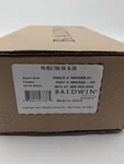 Baldwin Round Passage Door Knob With Square Rose PSROUTSR150 Satin Nickel. Fixed Price $89.00.