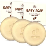 Relaxcation Unscented Baby Soap Bar With Cocoa Butter-handmade In Usa-pack Of 3. Fixed Price $16.99.