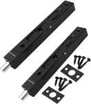 Security Door Bolt Latch Double Lever Action Flush French Slide 1/2 6 Stainless. Fixed Price $19.25.