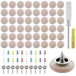 60PCS Car Roof Headliner Repair Button Rivets Auto Beige Flannelette. Fixed Price $12.75.