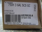 Kwikset 750H Vestibule Function Hancock Single Cylinder Keyed - Brass (1,2,OR 3). Fixed Price $29.99.