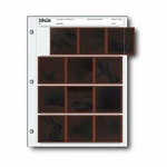 Print File Archival Storage Page For Negatives, 4-STRIPS Of 3-FRAMES- 100 Pack. Fixed Price $31.65.