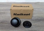 Kwikset Interior Pack Cove Knob Single Cylinder Matte Black 604CV514V1. Fixed Price $18.00.