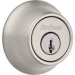 (2)-KWIKSET 665 Deadbolt, Keyed Both Sides, Satin Nickel 15 Rcal Rcs Gr. Fixed Price $76.47.