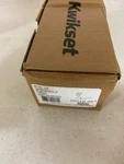 Kwikset 971TDL Trafford Lever Interior Pack With Round Rose - Venetian Bronze. Fixed Price $47.53.