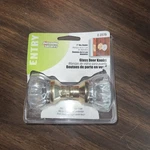 New Defender Security Entry Glass Door Knobs. Fixed Price $9.00.