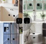 Cabinet Combination Safety Locks For Drawers, Refrigerators Lock, 4 Pk. Fixed Price $14.39.