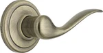 Weiser Toluca Mircoban Dummy Door Levers Handles 9GLA120-041 Antique Brass Rh. Fixed Price $13.99.