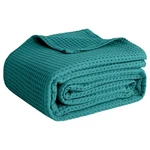 100% Cotton Blankets For Bed Waffle Weave Summer, Lightweight A.... Fixed Price $14.62.