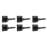 Defiant Tonebridge Matte Black Hall/closet Passage Door Handle SQUARE(6-PIECE). Fixed Price $69.95.