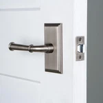 Grandeur 825349 Carre Solid Brass Right Handed Georgetown Lever Antique Pewter. Fixed Price $58.45.
