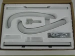 New Box Nos Truth Hardware Sliding Glass Patio Door Handle Set 1" Arc White. Fixed Price $69.99.