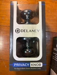 Delaney Privacy Knob Sets Polished Chrome For Interior Bathroom Door. Fixed Price $15.00.