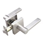 Mabry Passage Set - Lever Handles Brushed Nickel. Fixed Price $47.00.