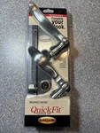 Larson Quickfit Brushed Nickel Handle Set For Storm Door. Fixed Price $50.00.