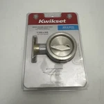 Kwikset 93350-024 Bed/bath Round Pocket Door Privacy Lock Satin Nickel Finish. Fixed Price $20.00.