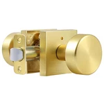 Naubea Privacy Gold Door Knobs Interior, Satin Brass With.... Fixed Price $161.83.