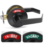 Large Commercial Bathroom Door Handle, Occupied For Ansi 2, Heavy.... Fixed Price $81.72.