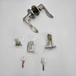 Tru Bolt Keyed Entry Lever Handle Set W/ Keys Replacement Parts Satin Nickel. Fixed Price $12.99.