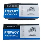 Privacy Door Knobs Style Grade Stain Nickel For 2-3/8" & 2-3/4" Backset US15. Fixed Price $20.00.