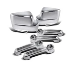 Chrome Door Handles Mirror Covers Set For Jeep Liberty 08-12 / Dod.... Fixed Price $87.86.