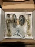 Emtek 8051 Dummy Rope Lever. US3 Polished Brass. Fixed Price $69.99.