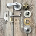 Schlage Classroom Lever Lock W/key Rhodes Handle Complete #1. Fixed Price $51.34.