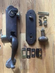 Resembles Baldwin Cody Single Cylinder Mortise Entrance Handleset Trim Knob. Fixed Price $700.00.