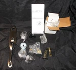 Baldwin 85380-151-ENTR Buckingham Images Tubular Entry Set Antique Nickel New!!!. Fixed Price $299.99.