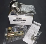 Fortis Albemarle Reversible Entry Door Handle Satin Nickel Keyed US15 - MHL0425G. Fixed Price $24.99.