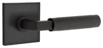 Emtek 5050.LS.KN.RH Knurled L-square Right Handed Non-turning Black. Fixed Price $221.60.