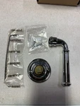 Baldwin Hd.dun.r.trr Dunsmoor Non-turning Dummy Lever, Round Rose, Polished Chro. Fixed Price $79.99.